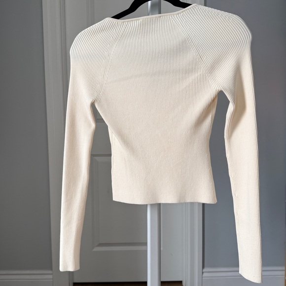 SIMKHAI Giuliana Sweetheart Knit Top - Picture 5 of 10